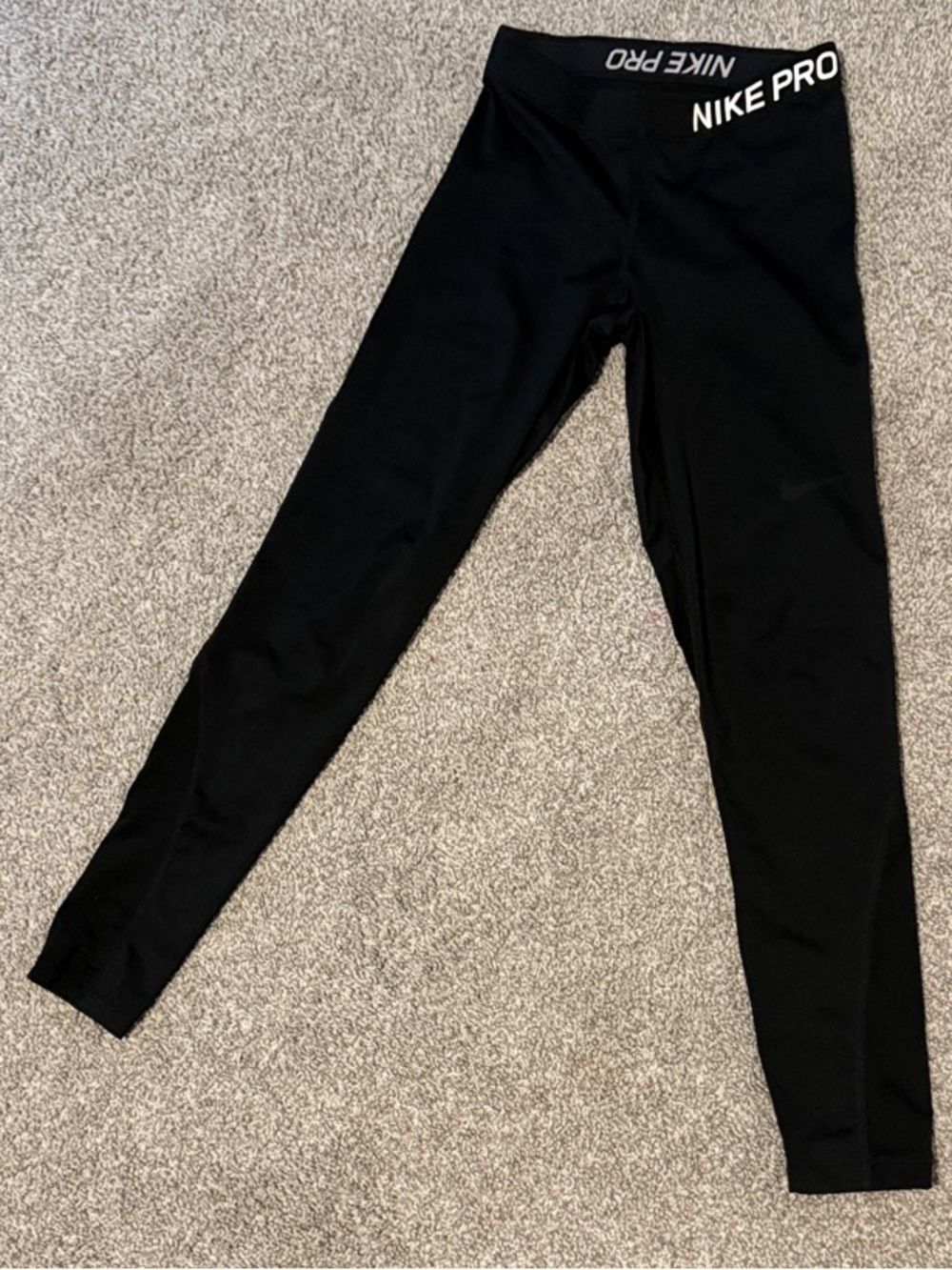 Nike Black Performance Leggings with NIKE PRO Waistband